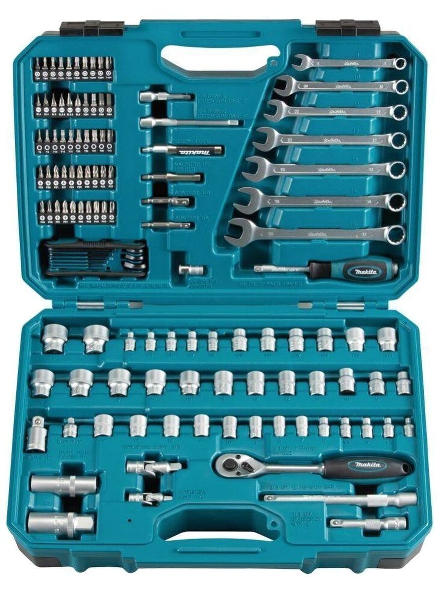Makita E-06616, 120 предм., синий