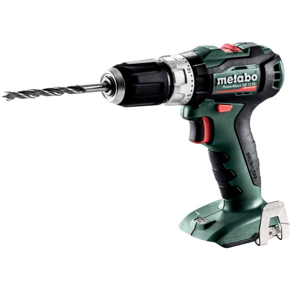 Аккумуляторная дрель-шуруповерт Metabo PowerMaxx SB 12 BL 601077840 в кейсе metaBOX без акб и зу