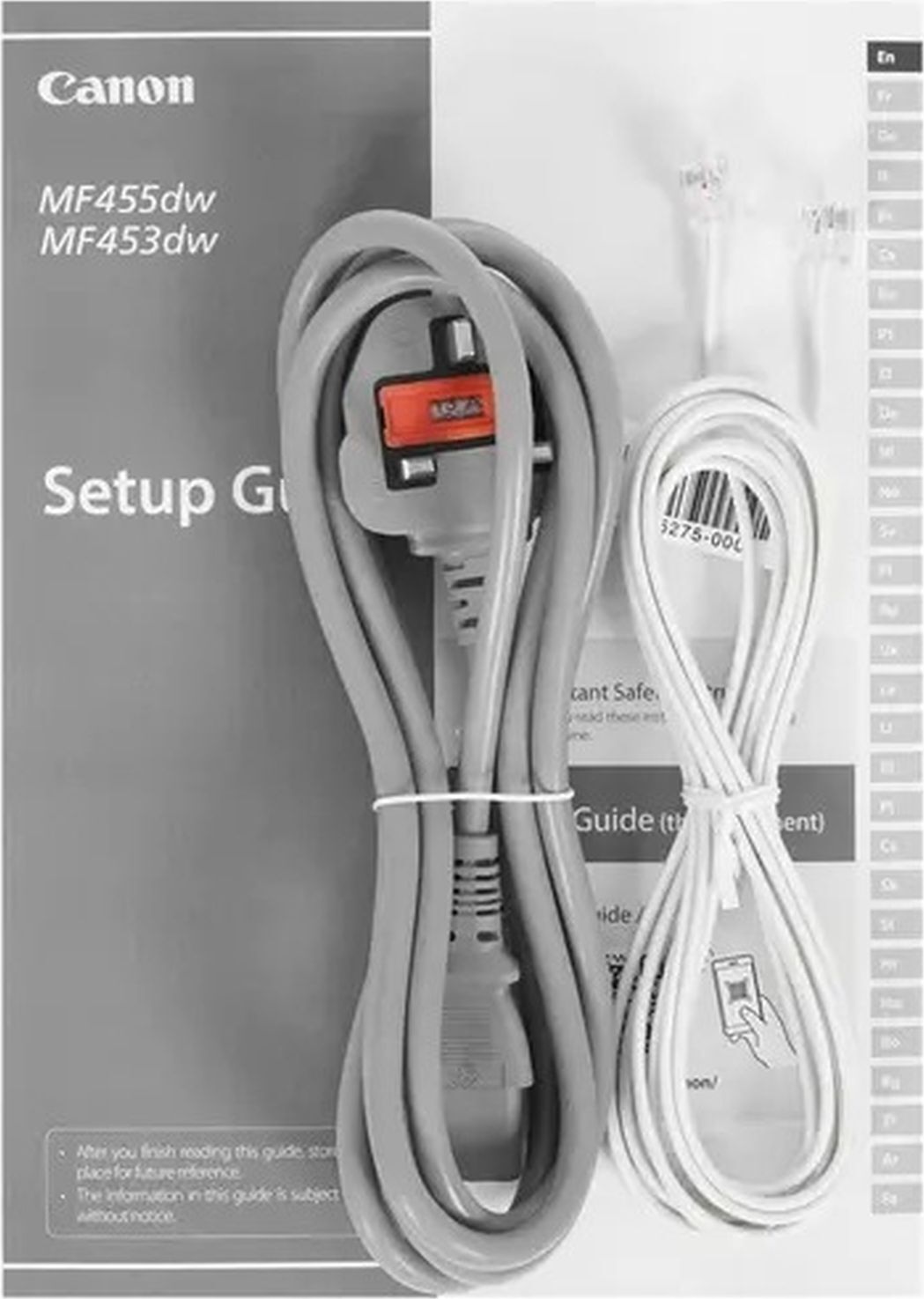 МФУ лазерное Canon i-SENSYS MF455dw, ч/б, A4, белый
