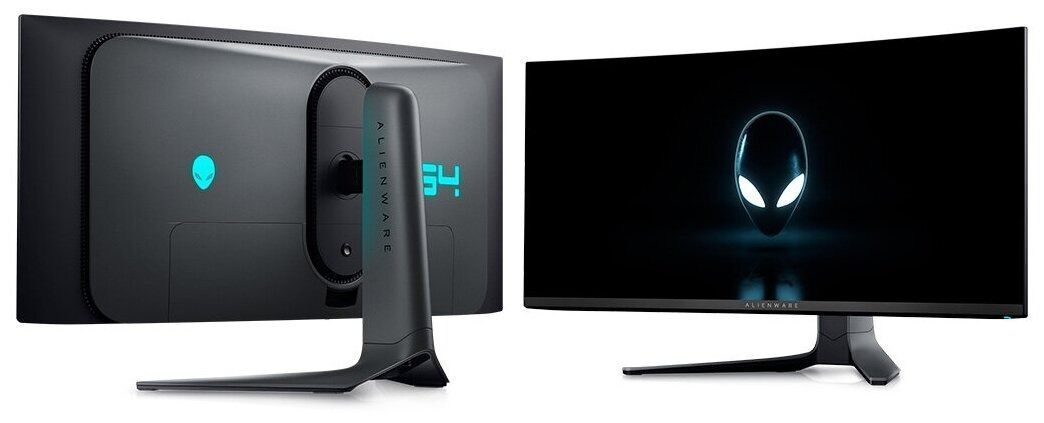34" Монитор Alienware AW3423DWF, 3440x1440, 165 Гц, OLED, чёрный