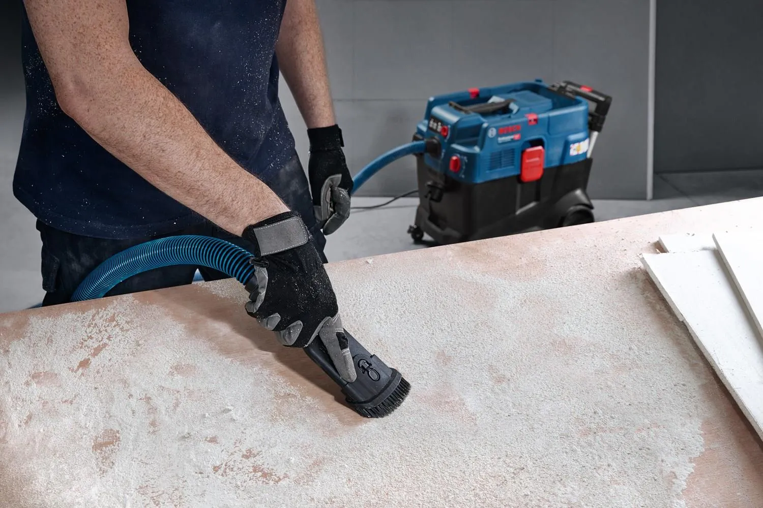 Пылесос строительный класса M Bosch GAS 12-40 MA Professional 06019M0120