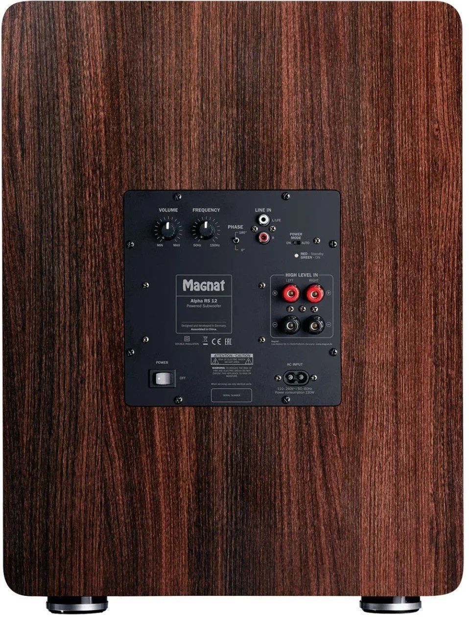 Фазоинверторный сабвуфер Magnat Alpha RS 12 mocca