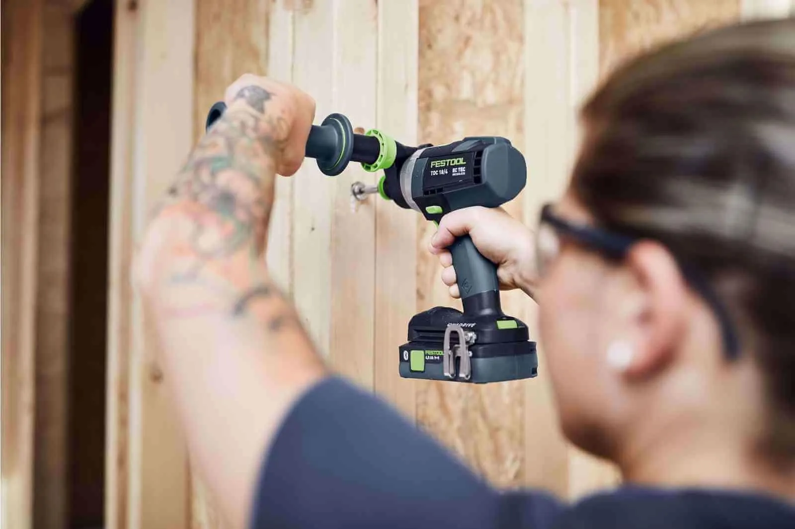 Аккумуляторная дрель-шуруповёрт Festool TDC 18/4 I-Basic 577052, без АКБ и ЗУ