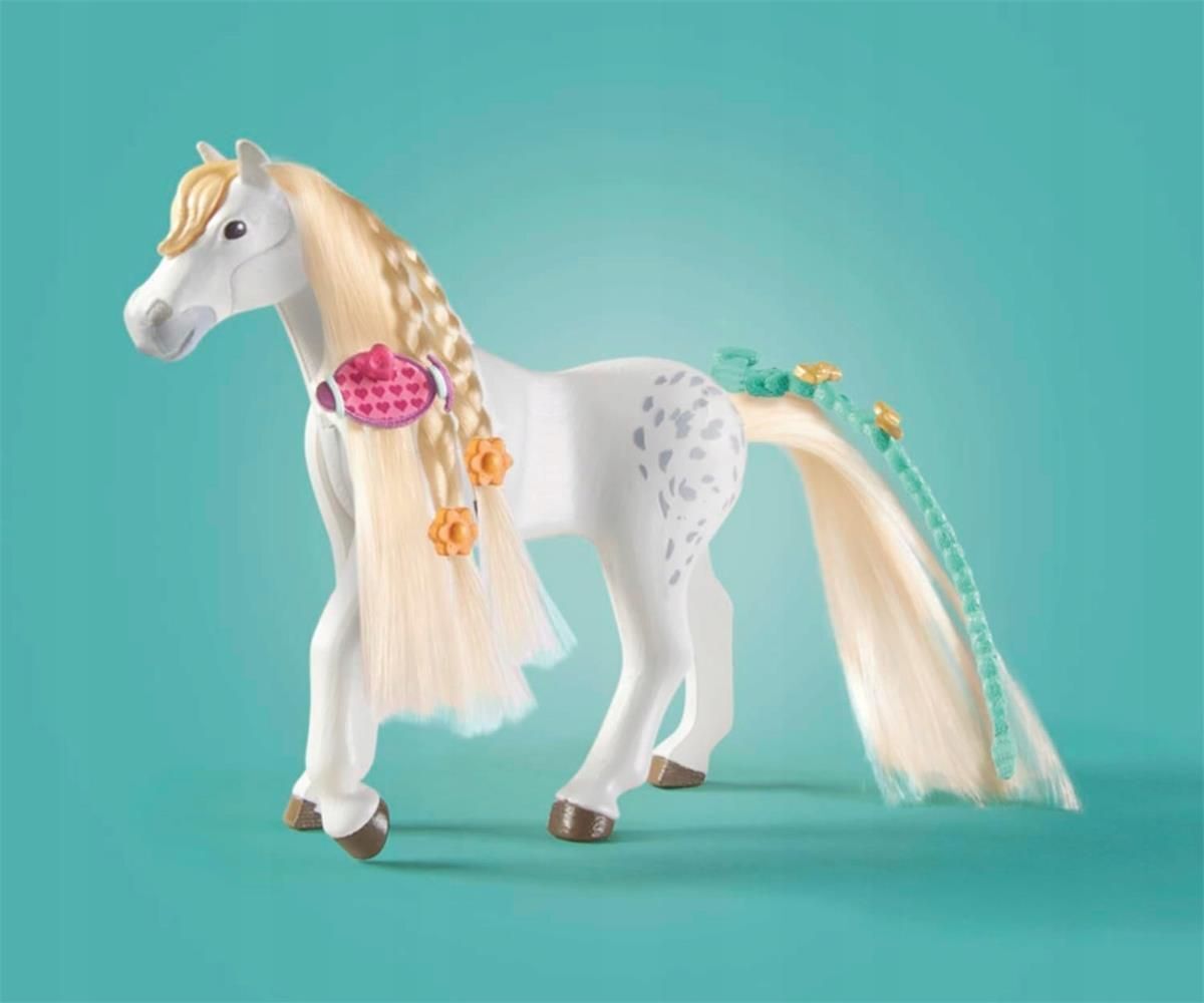 Игровой набор Playmobil 71354 Лошади у водопада Изабелла и Леонис с мойкой для лошадей