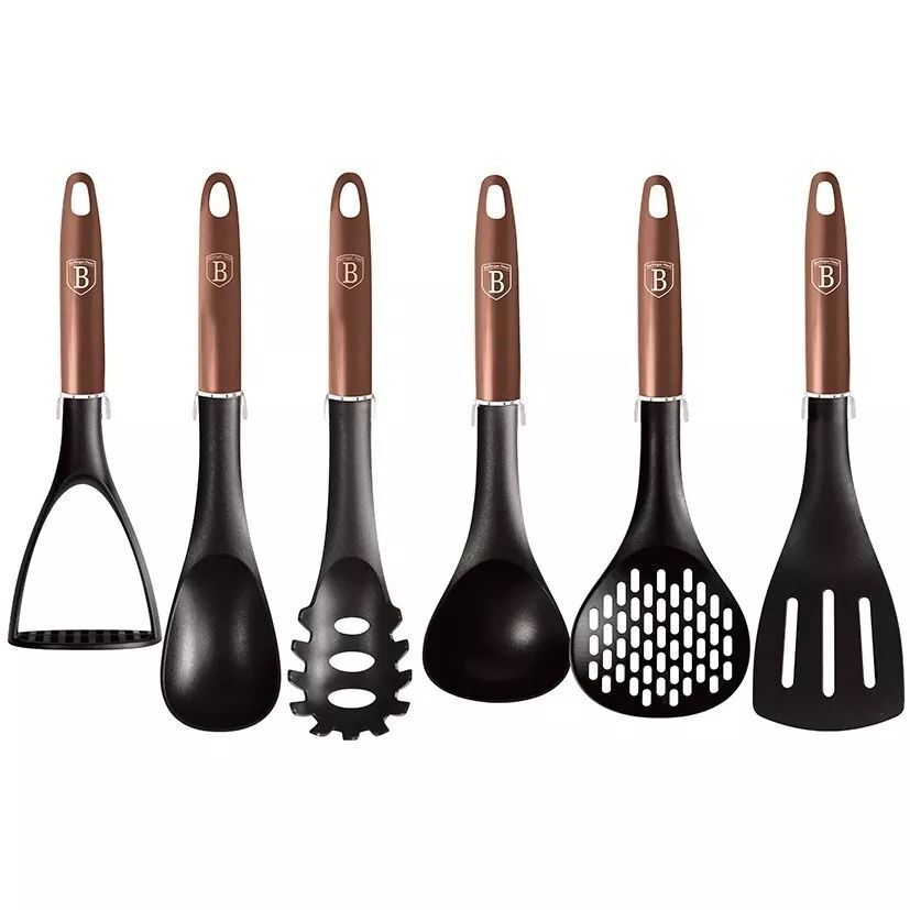 Набор кухонной посуды BERLINGER HAUS Rose Gold Collection BH-6328 (7 предметов)