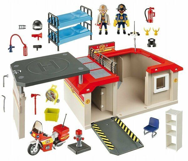 Playmobil City Action 5663 Пожарная станция, 62 дет.