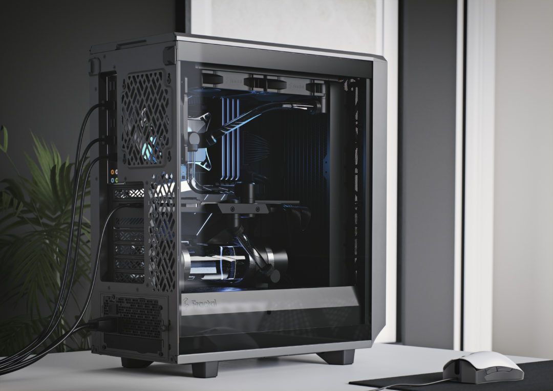 Корпус FRACTAL DESIGN MESHIFY 2 COMPACT Black [FD-C-MES2C-01]