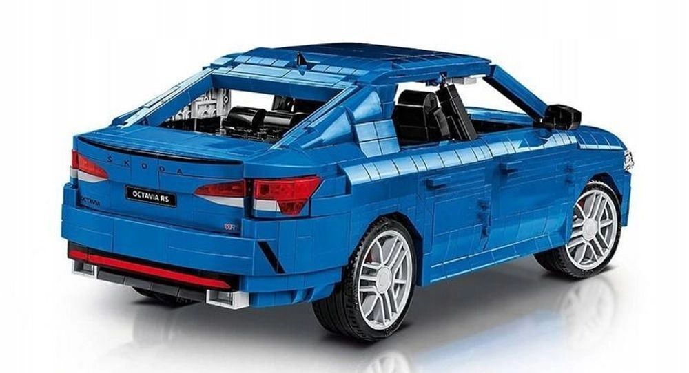 Конструктор пластиковый Cobi Skoda Octavia RS - Шкода Октавия - 2405эл. - Коби 24343