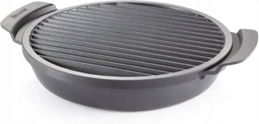 Сковорода - гриль Tescoma Premium с нескользящим покрытием 30,5 см (60126600)