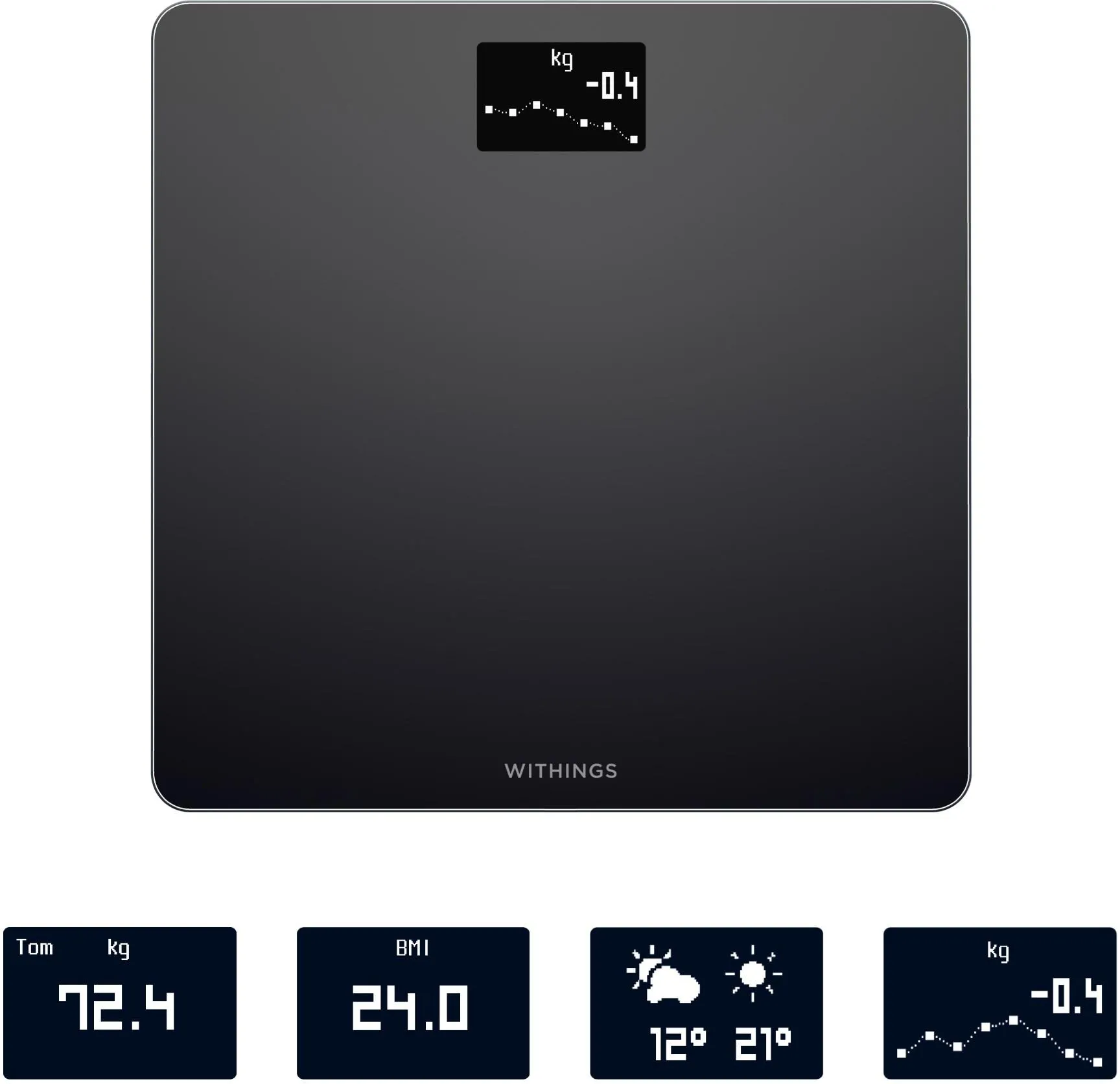 Умные весы Withings Body WBS06, черные
