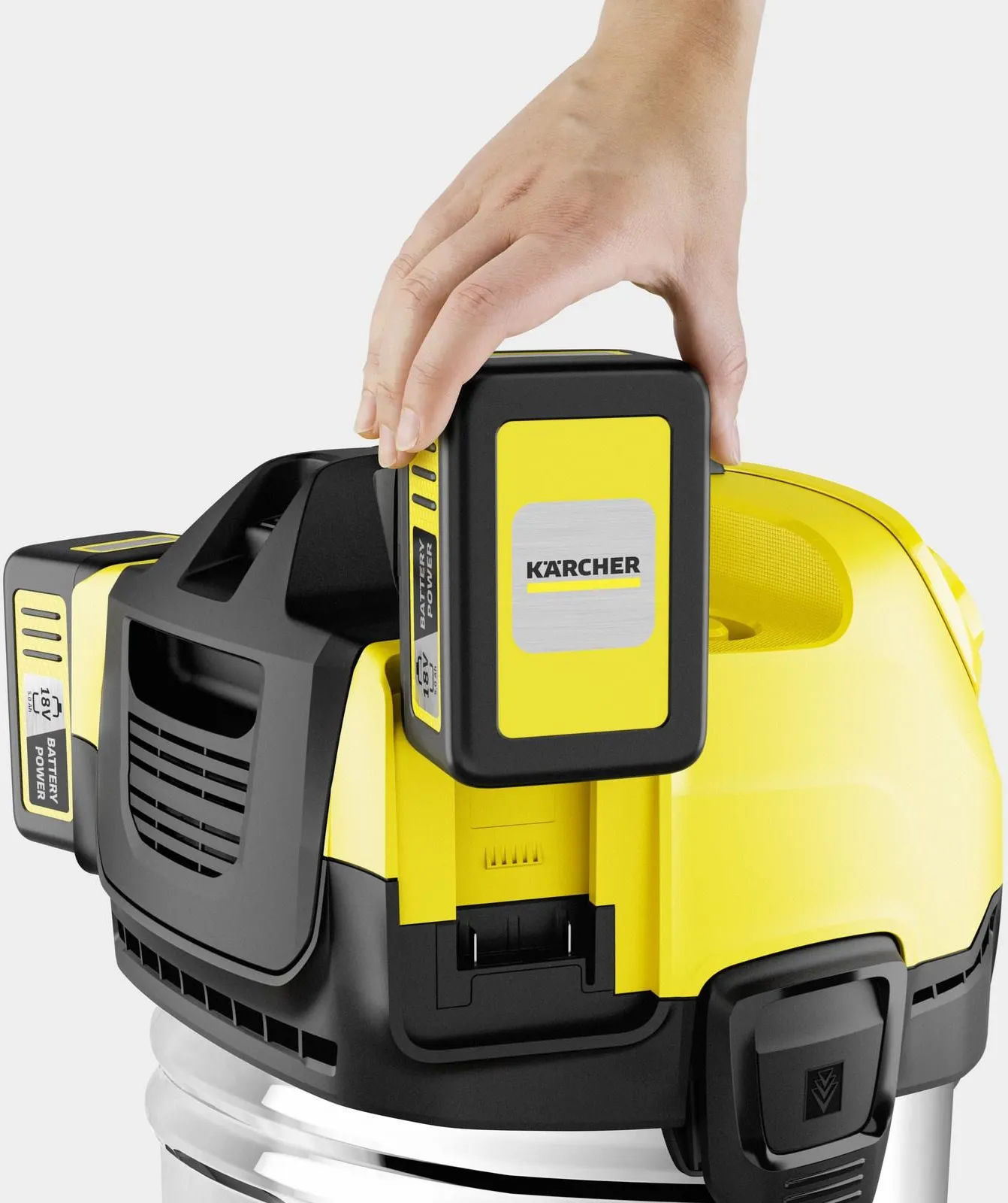 Пылесос Karcher WD 4-18 S Dual V-20/22 (1.628-625.0)