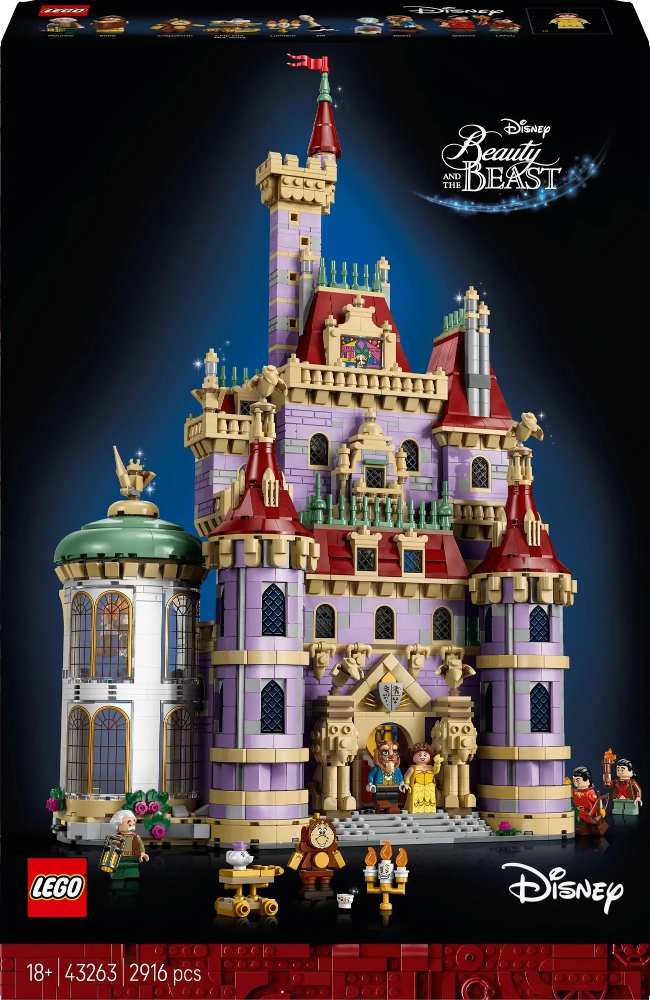 Конструктор LEGO Disney Princess 43263 Замок из «Красавицы и чудовища»
