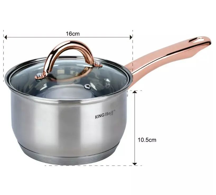Набор посуды для приготовления Kinghoff, 12 предметов, KH-1766 (1593308)