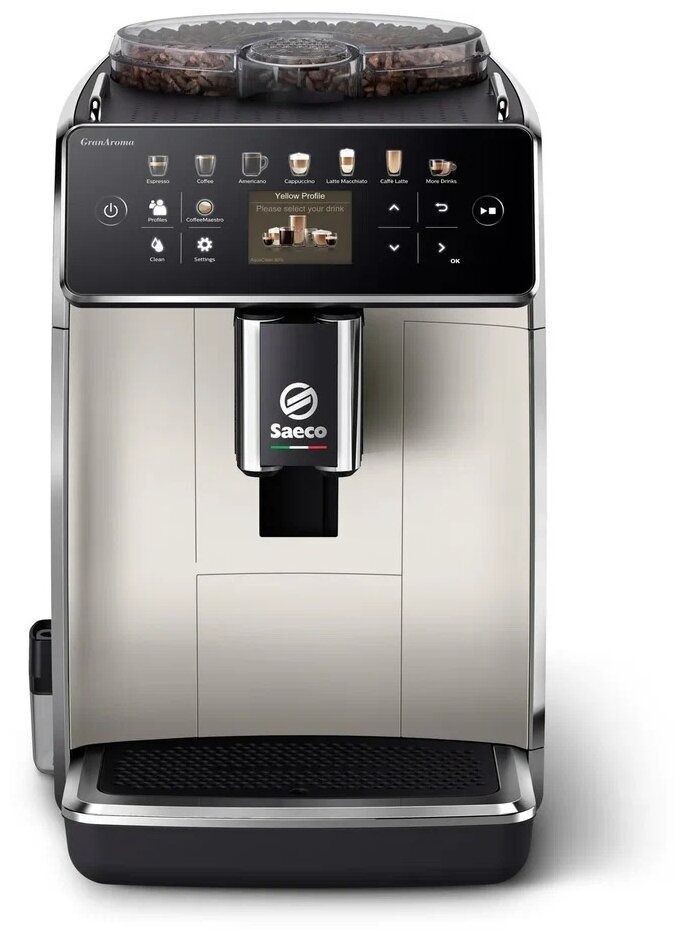 Кофемашина Saeco GranAroma SM6582, розовый металлик