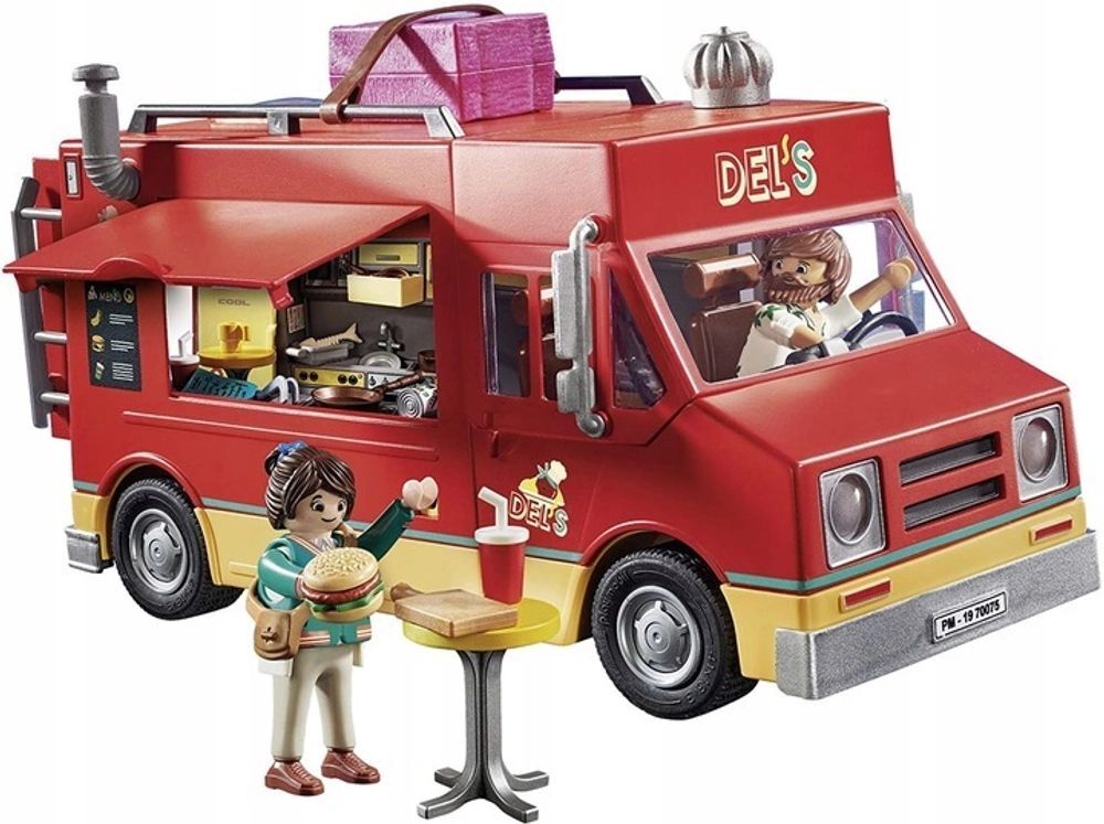 Конструктор Playmobil The Movie 70075 Продуктовый фургончик Дела, 110 дет.