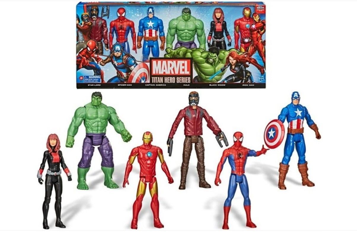 Hasbro Мстители Titan Hero Collection 6-Pack E8757