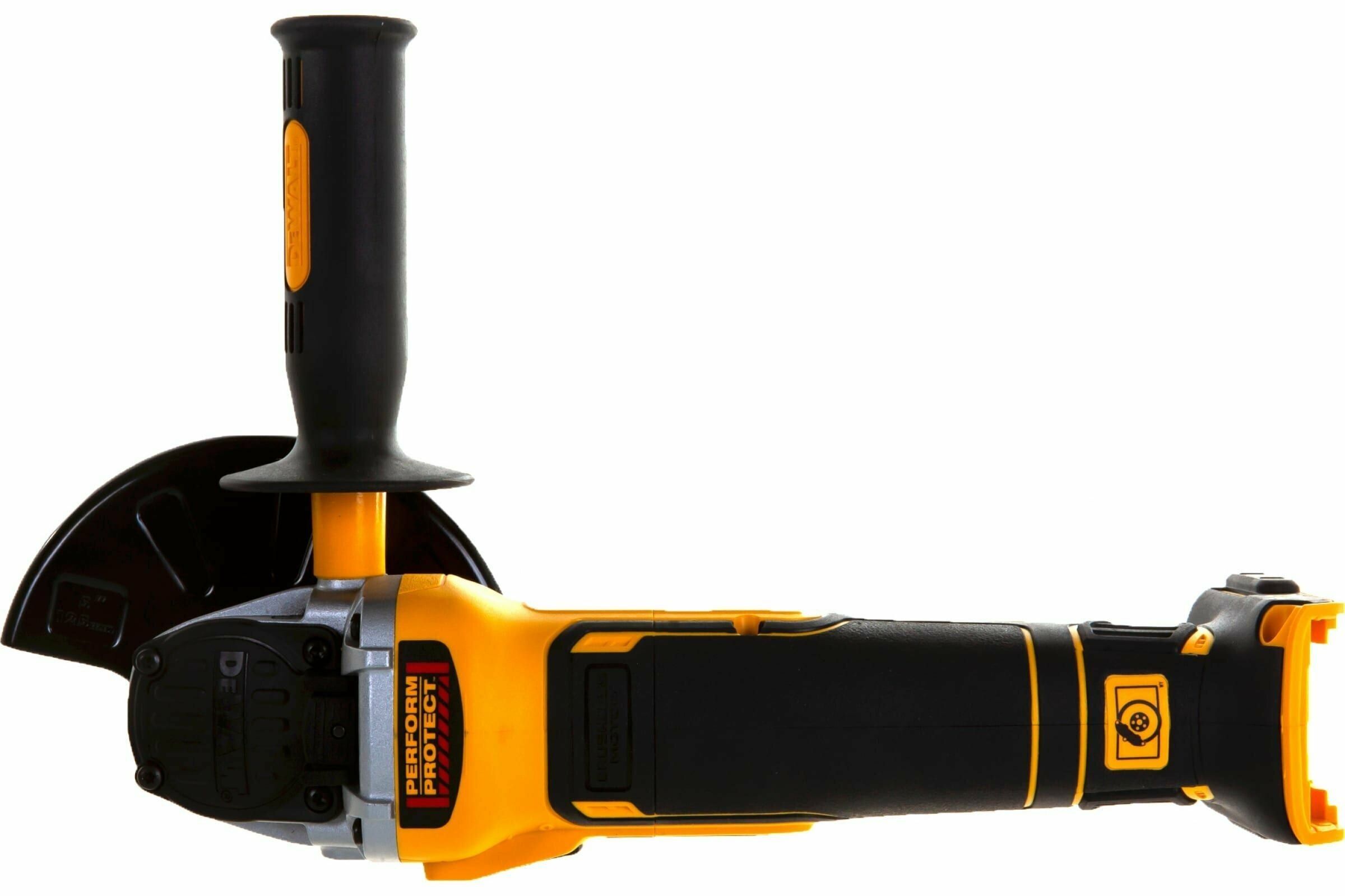 Аккумуляторная угловая шлифмашина DeWALT DCG405P2