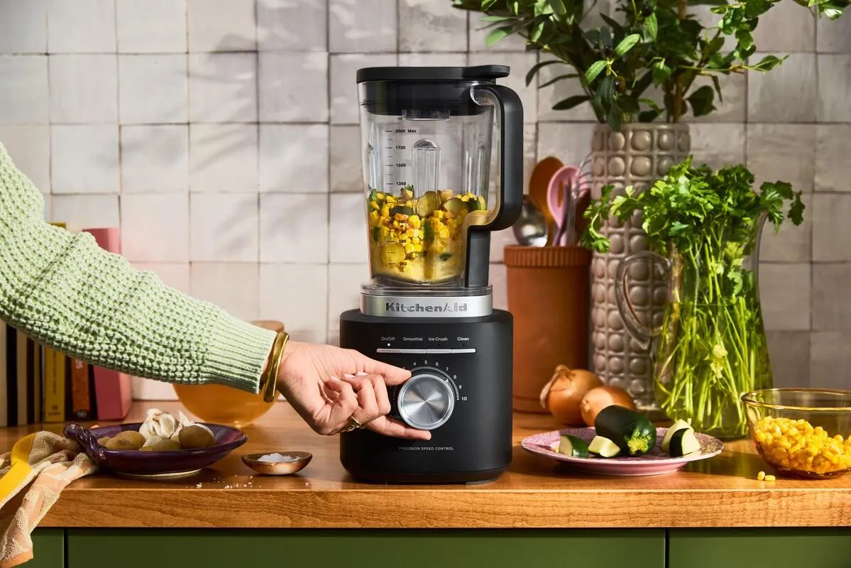 Стационарный блендер KitchenAid Pure Power 5KSB2073EBM, чёрный матовый