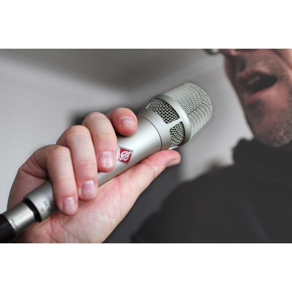 Микрофон проводной Neumann KMS 105, разъем: XLR 3 pin (M), серебристый