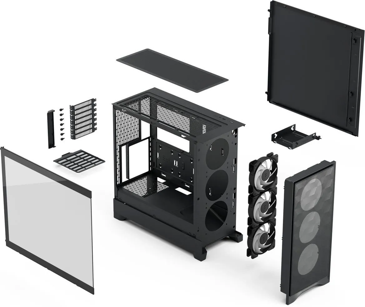 Компьютерный корпус Fractal Design Pop 2 Air Black TG RGB