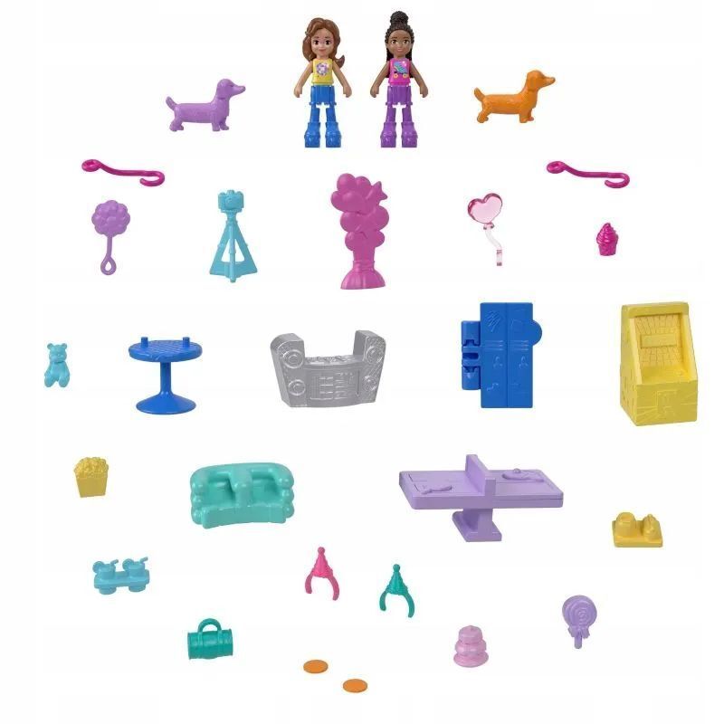 Игрушка Mattel Polly Pocket Вечеринка для собак HKV52 HKV54