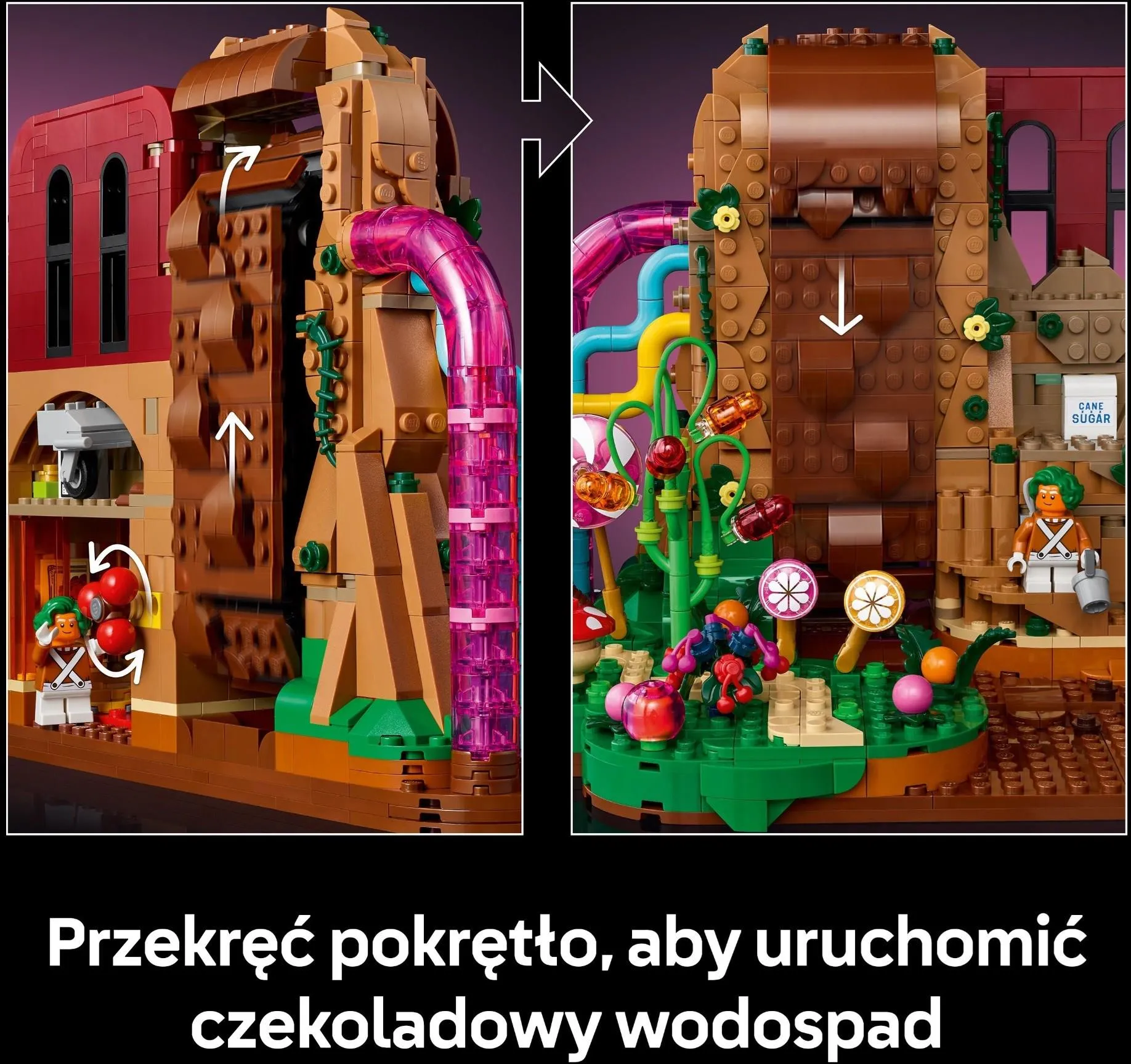 Конструктор LEGO Ideas 21360 Вилли Вонка и шоколадная фабрика