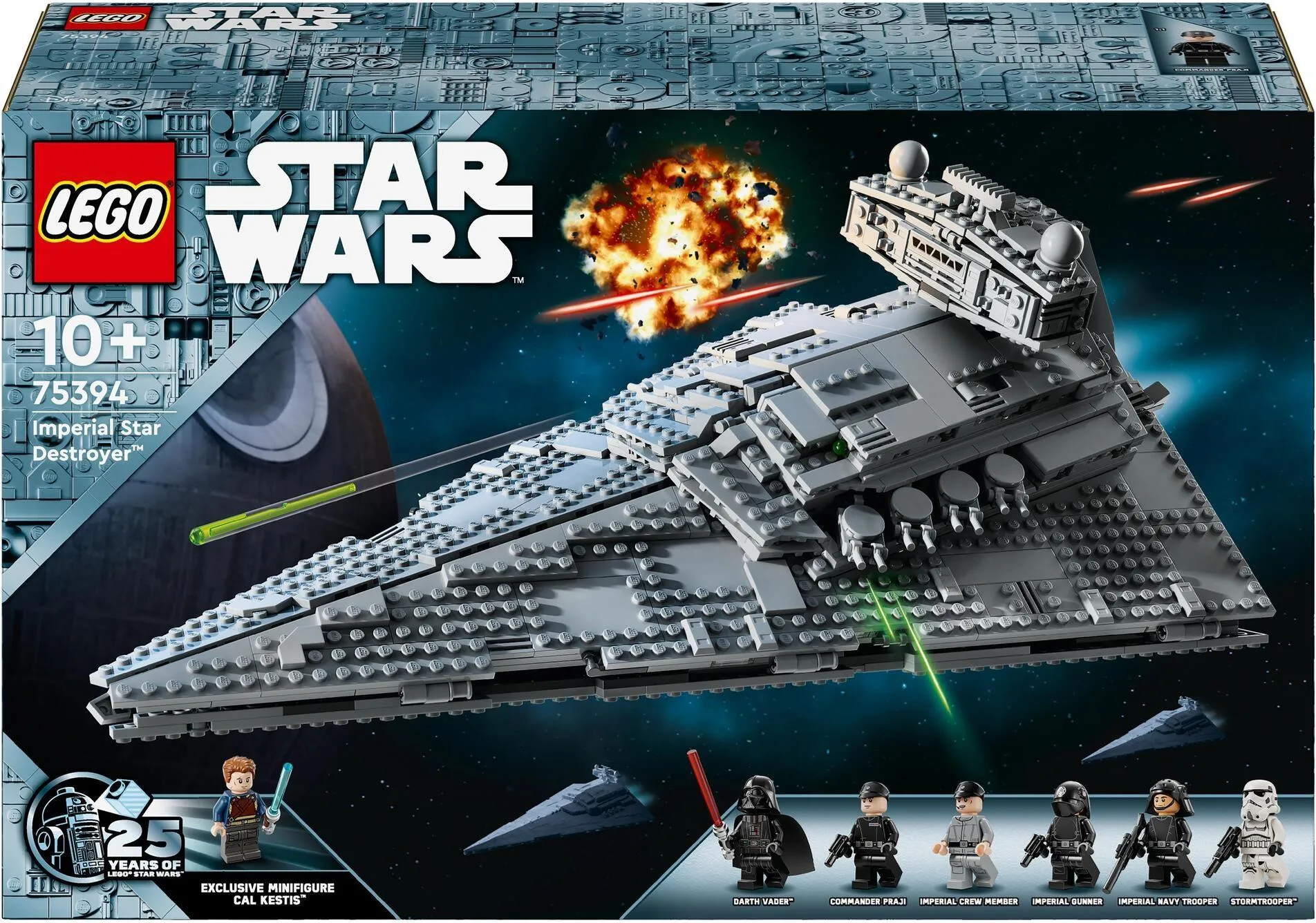 Конструктор LEGO Star Wars 75394 Звёздный разрушитель Империи