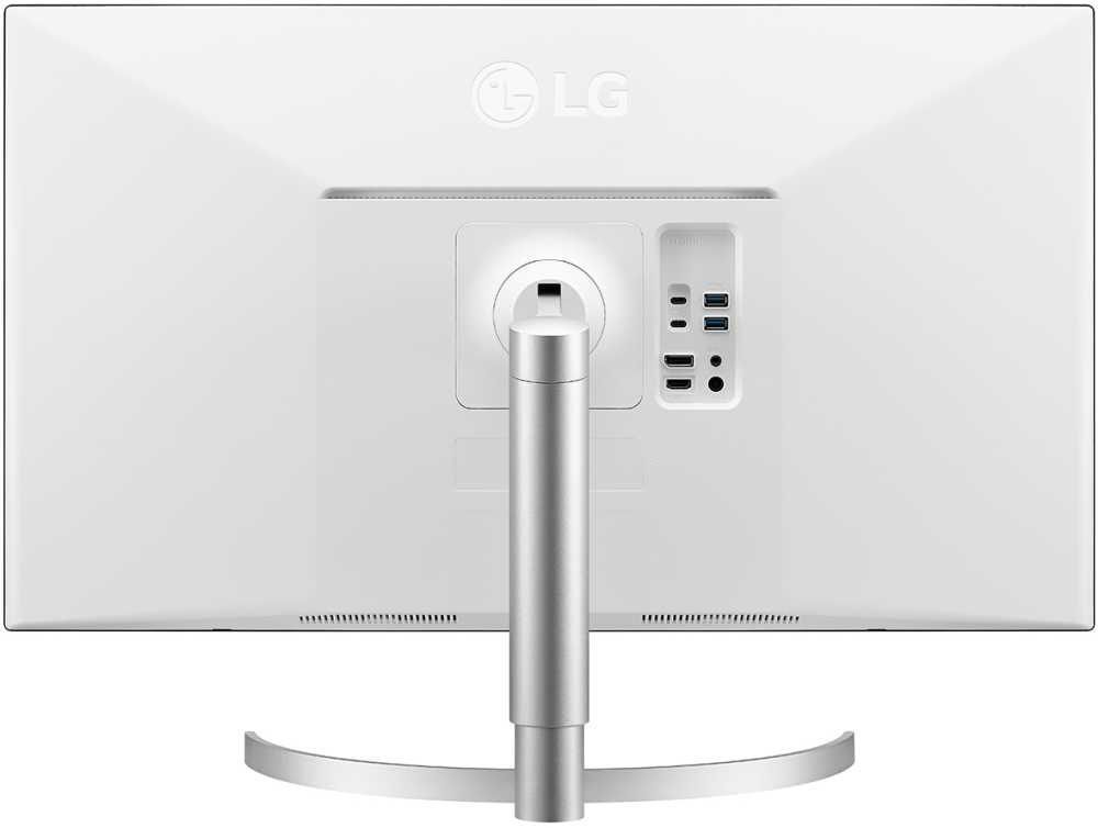 31.5" Монитор LG 32UL950-W, 3840x2160, 60 Гц, IPS, черный/белый/серебристый