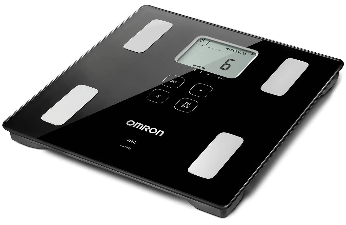 Весы для ванной Omron VIVA HBF-222T-EBK