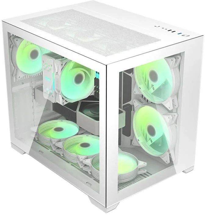 Компьютерный корпус Darkflash C305 ATX (белый) (C305ATXWHITE)