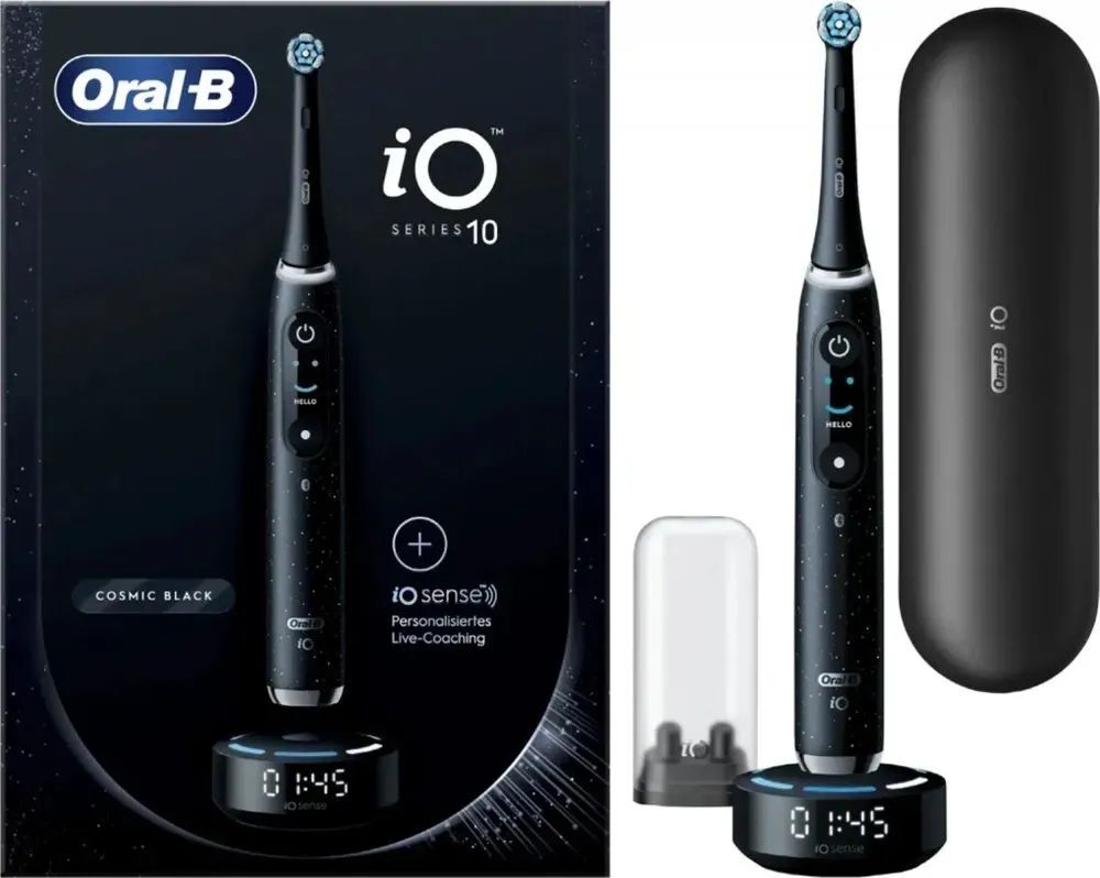 Электрическая зубная щетка Oral-B iO 10, cosmic black