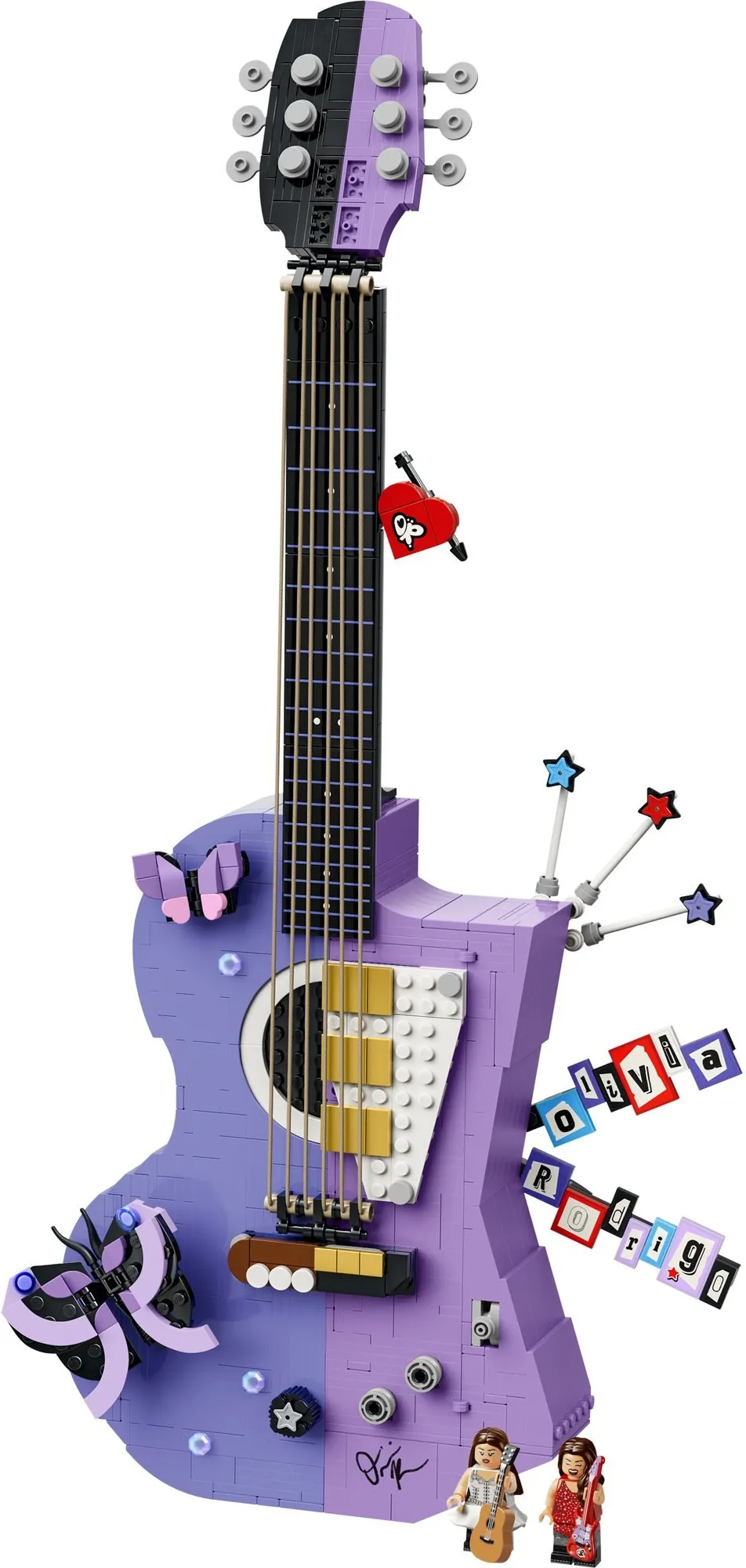 Конструктор LEGO Editions Music 43031 Двойная гитара Оливии Родриго