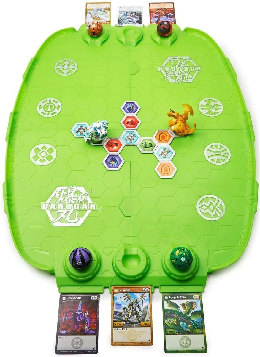 Фигурка Bakugan Evo Battle Arena - Боевая арена + фигурка Леонидас - Бакуган 6062734