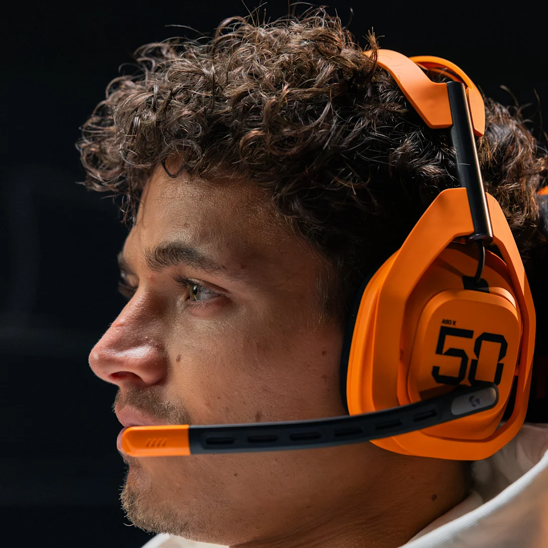 Беспроводная игровая гарнитура Logitech A50 X McLaren Racing Edition