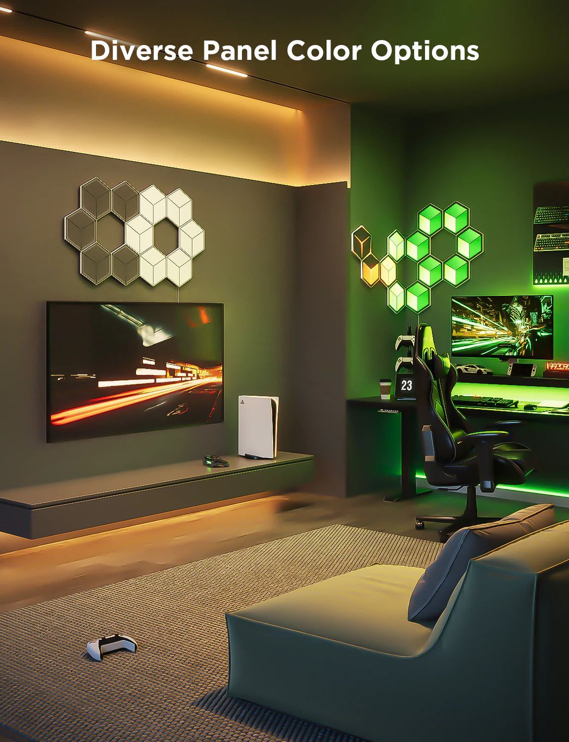 Светодиодные панели Govee Glide Hexagon 7 шт. (H606Ac81)