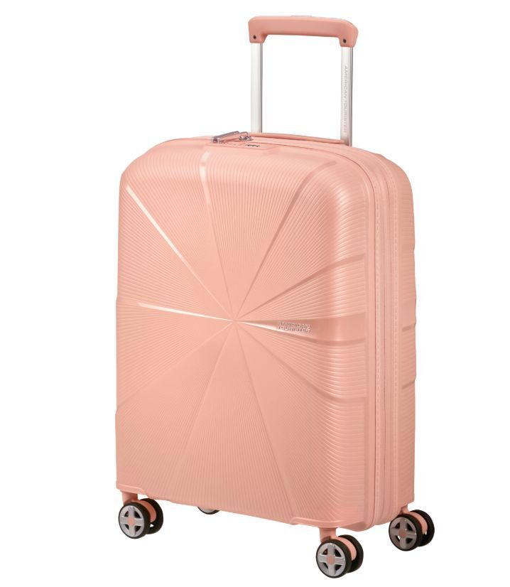 American Tourister StarVibe Чемодан 55 см Персиковый металлик