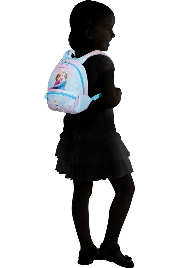 Чемодан-каталка + Рюкзак S Samsonite FROZEN2 145740-4427 30 л +7л Frozen