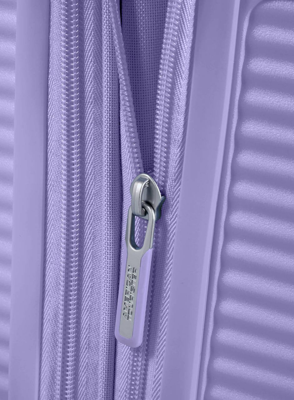 Чемодан American Tourister Soundbox, 77 см, увеличиваемый, Фиолетовый