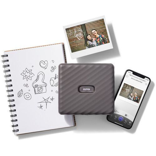 Фотопринтер Fujifilm Instax Link Wide Mocha Gray