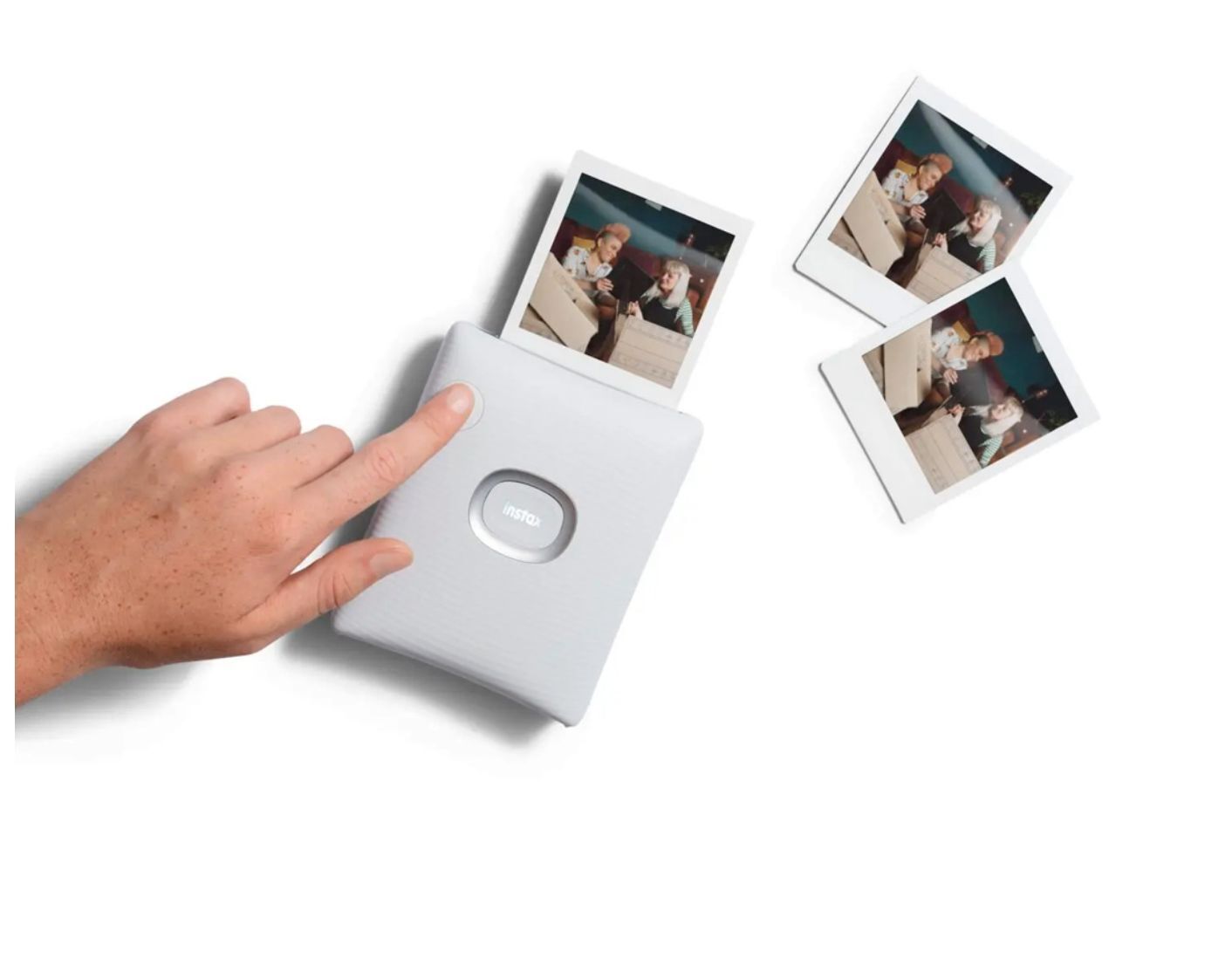 Фотопринтер Fujifilm Instax Square Link Ash White