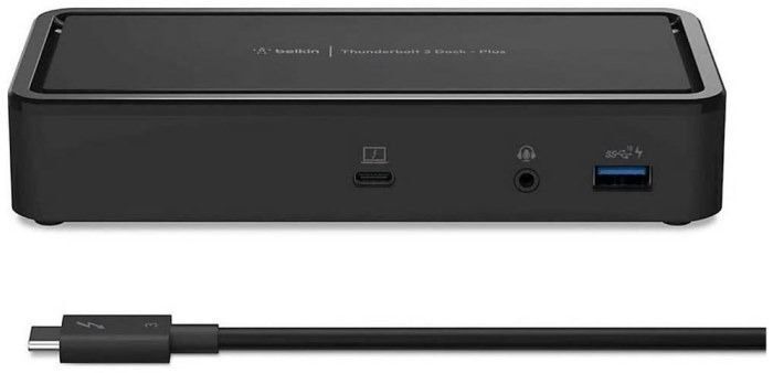 Док-станция Belkin Thunderbolt 3 Dock Plus (F4U109vf) черный