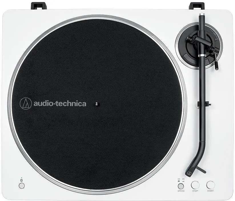 Проигрыватель винила Audio-Technica AT-LP70XBT бело-серебристый