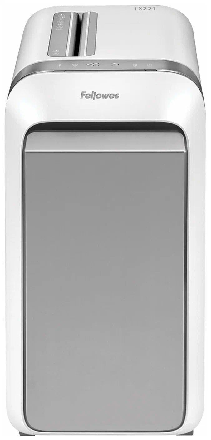 Шредер Fellowes LX221, 5 уровень секретности, 2x12 мм, 20 листов, 30 л, белый