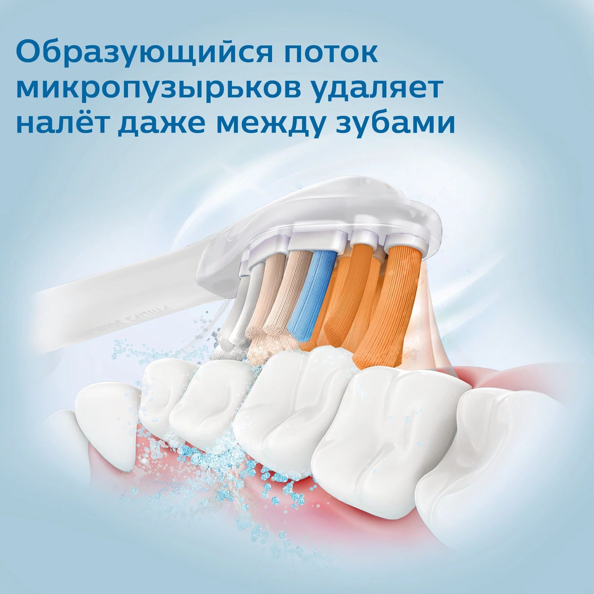 Звуковая зубная щетка Philips HX9917/88, белый