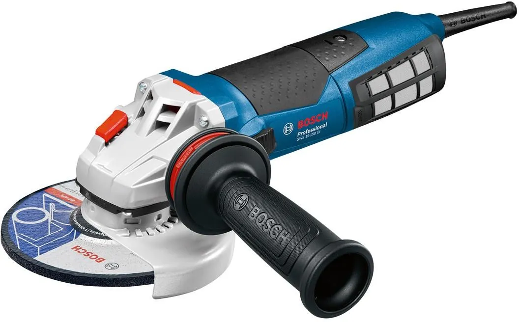 Угловая шлифовальная машина сетевая Bosch GWS 19-150 CI Professional 060179R002