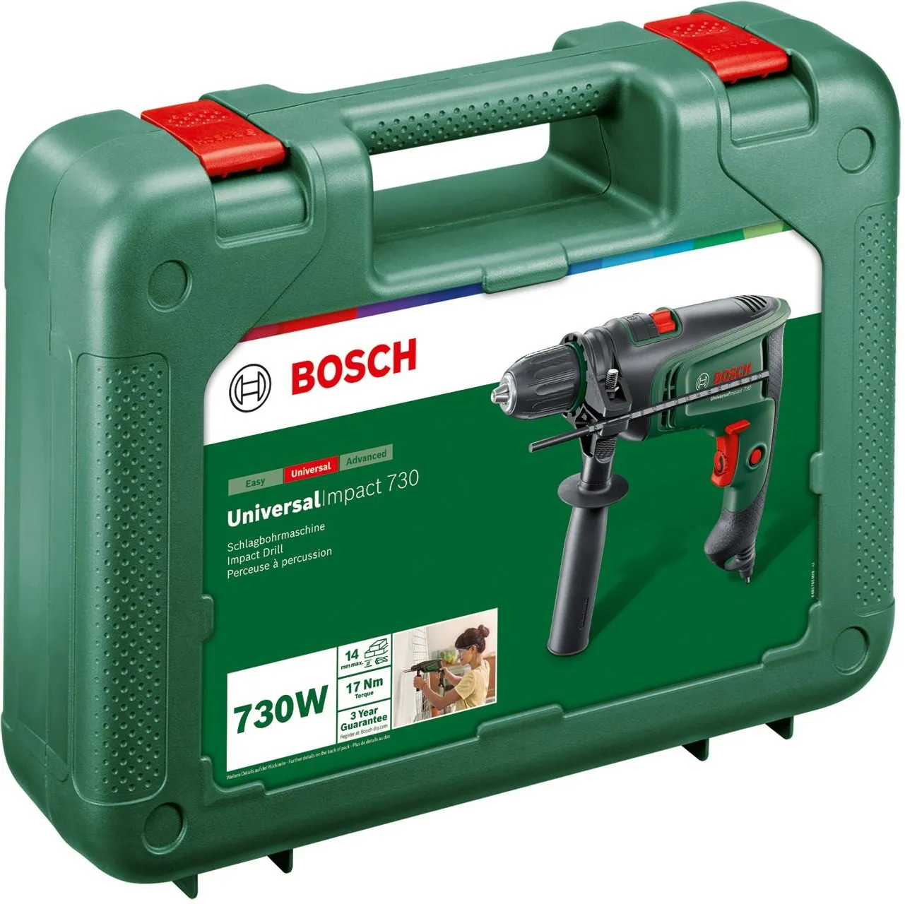 Ударная дрель Bosch UniversalImpact 730 0603313420
