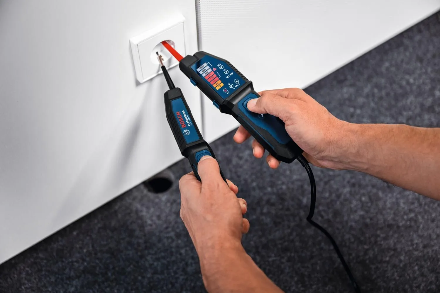 Тестер напряжения Bosch GVT 1000-15 Professional 0601077800