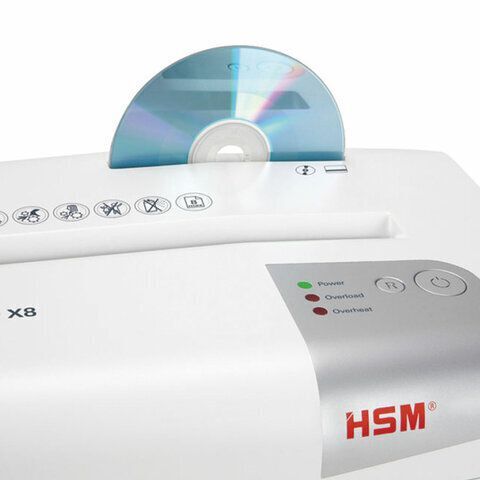 Уничтожитель документов HSM Shredstar X8 (4,5x30мм)