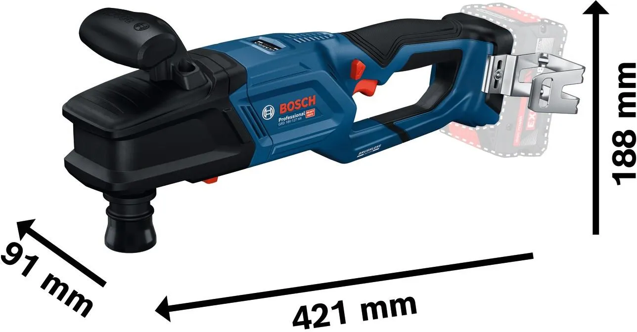 Дрель-шуруповёрт Bosch GRD 18V-127 HX Professional 06019N5100