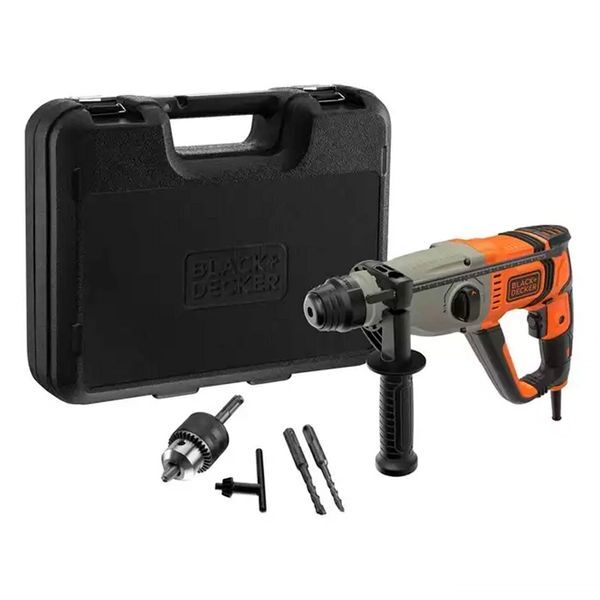 Многофункциональная ударная дрель Black&Decker SDS BEHS02K-QS